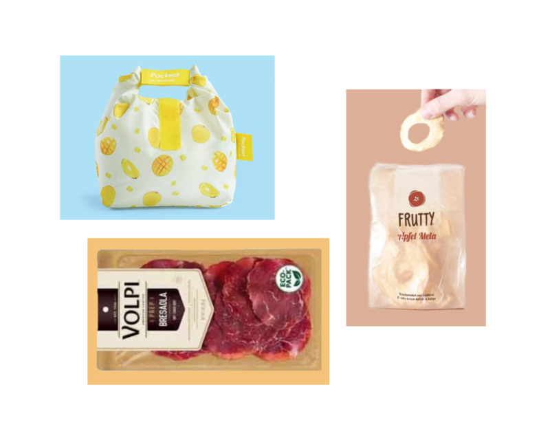 Alcuni esempi di prodotti con packaging ecosostenibile